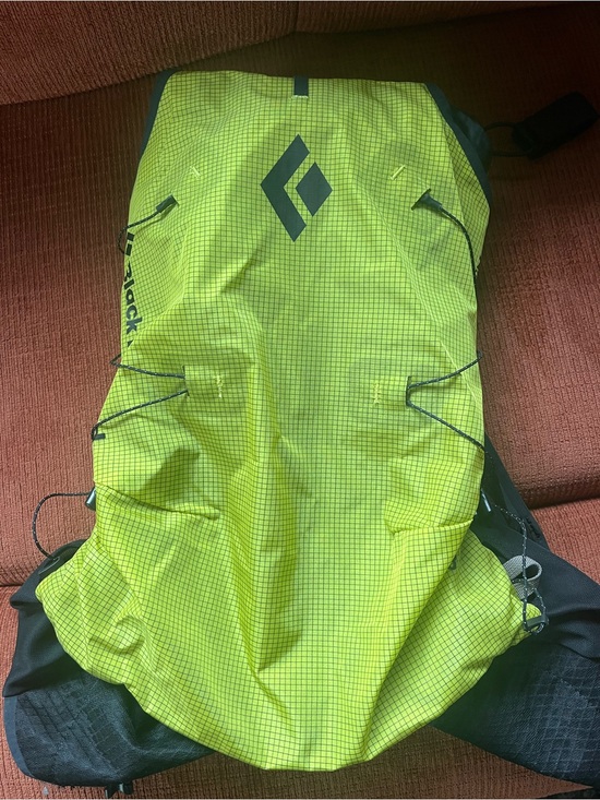 Black Diamond Handbags - Black Diamond Neon Yellow Men's Daypack with Reflective Logo
